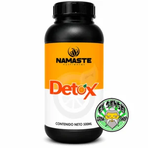Detox de Namaste Nutrients lavador de raíces natural en presentacion de 500 ml.