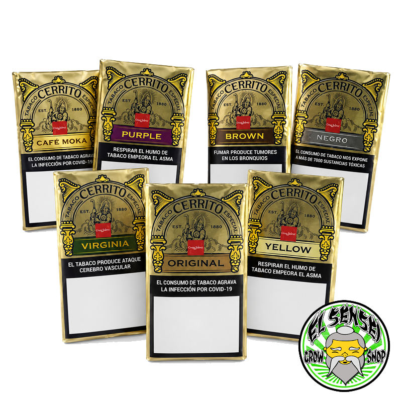 El Tabaco Cerrito es un clásico tradicional para armar (origen Uruguay), muy valorado por su excelente relación precio-calidad.
