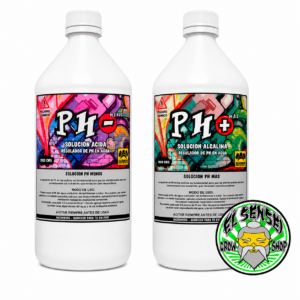 kit regulación ph (hazenberg) contiene 1 solucion ph menos y una solucion ph mas